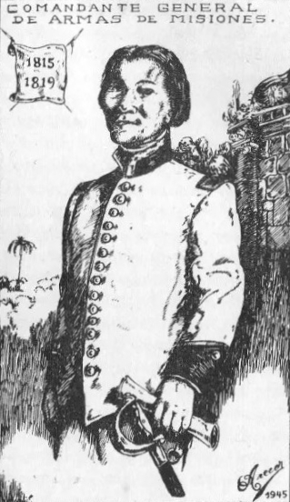 Retrato de Andrés Guacurarí, "Andresito"